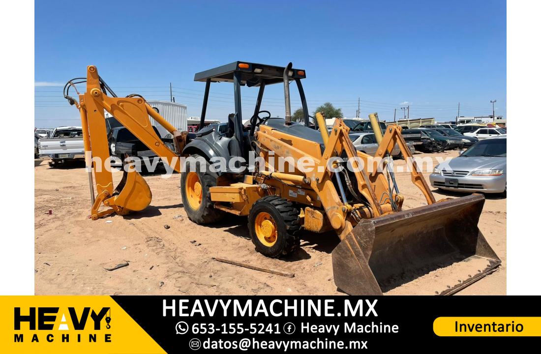 Maquinaria Pesada Retroexcavadora 2005 Case 580 M serie 2